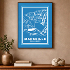 Affiche "Marseille contemporaine"