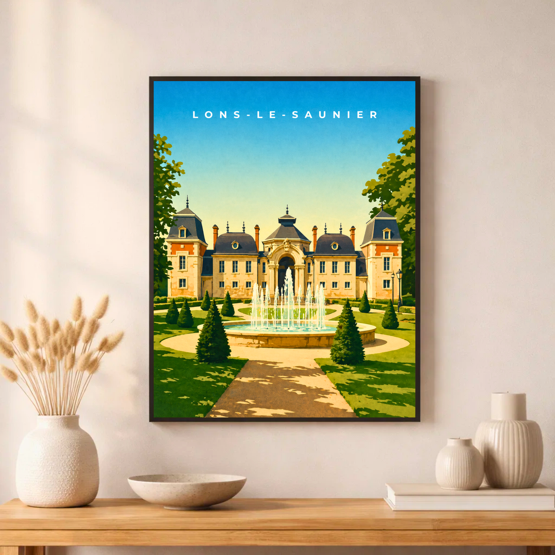 Affiche Lons-le-Saunier