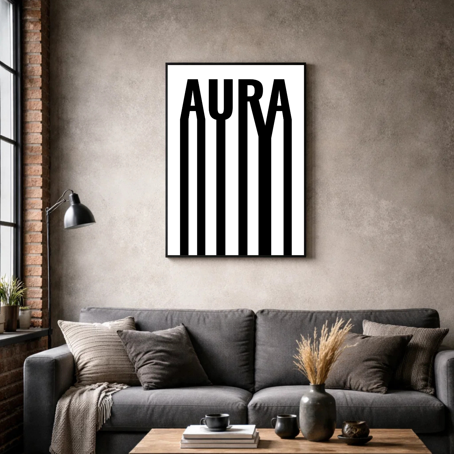 Affiche contemporaine "Aura"