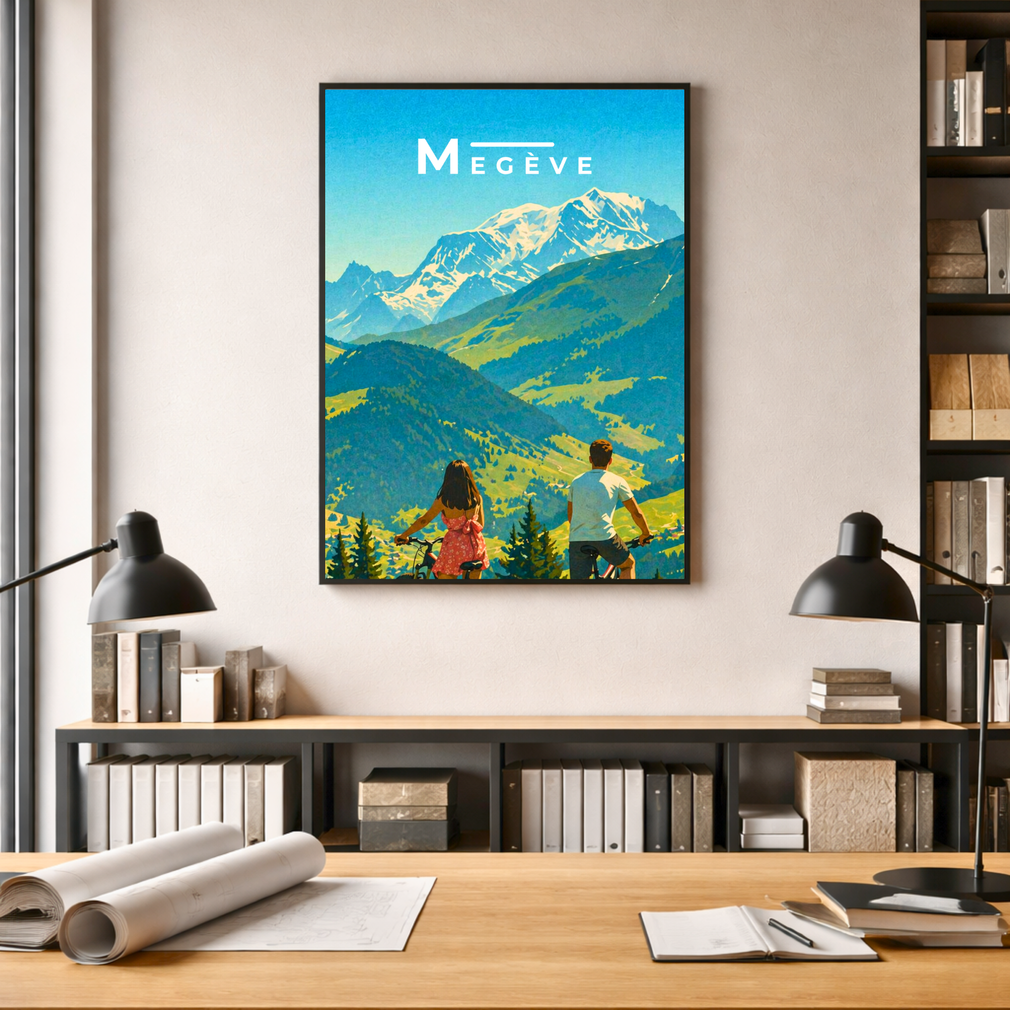 Affiche Megève