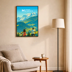 Affiche Megève