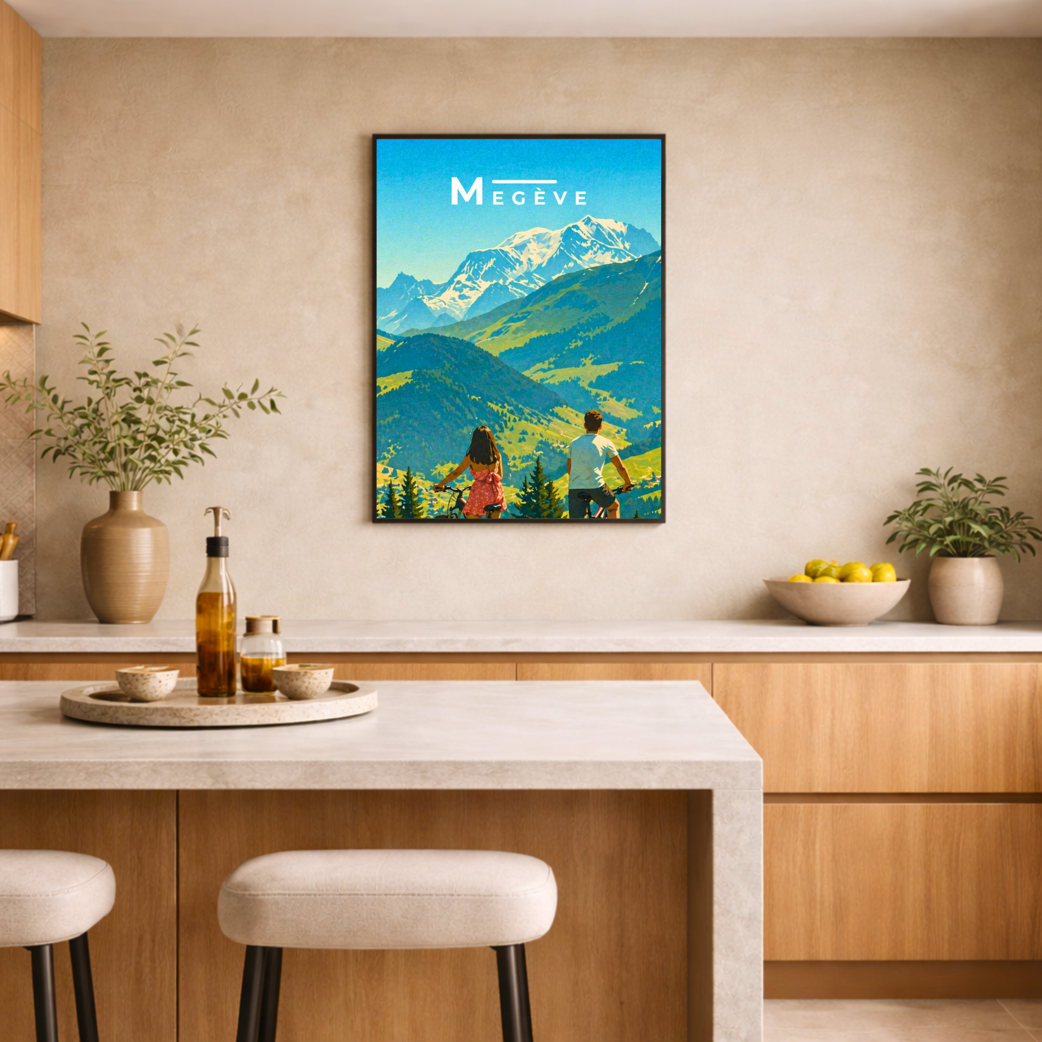 Affiche Megève