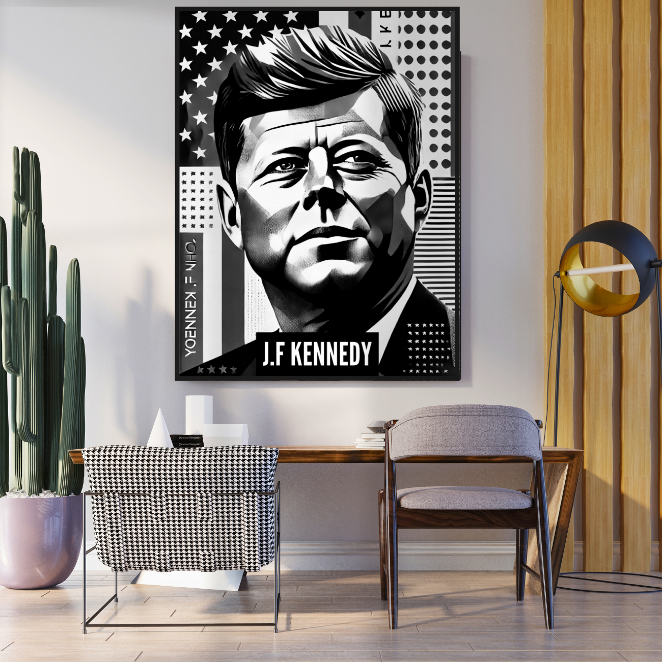 Affiche "J.F Kennedy"