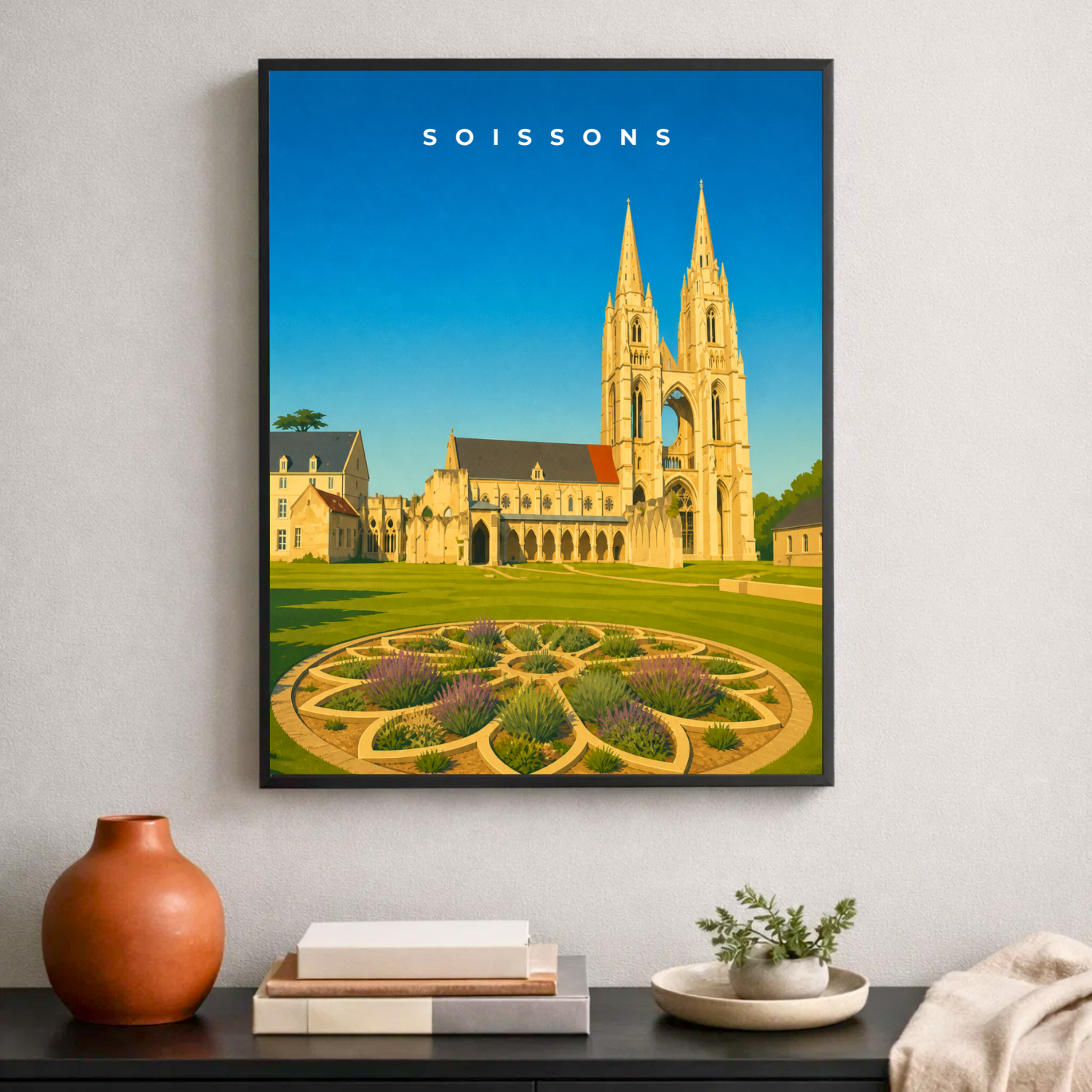 Affiche Soissons