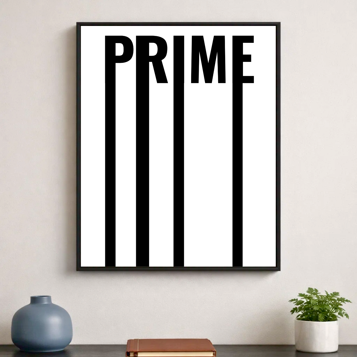 Affiche contemporaine "Prime"