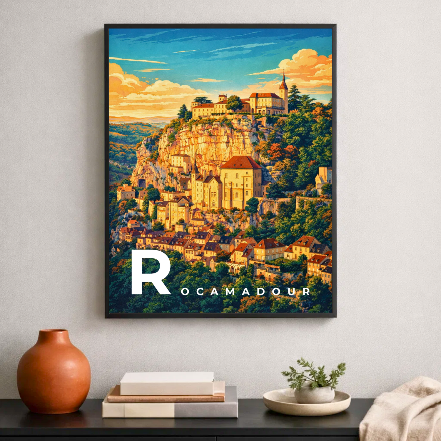 Affiche Rocamadour