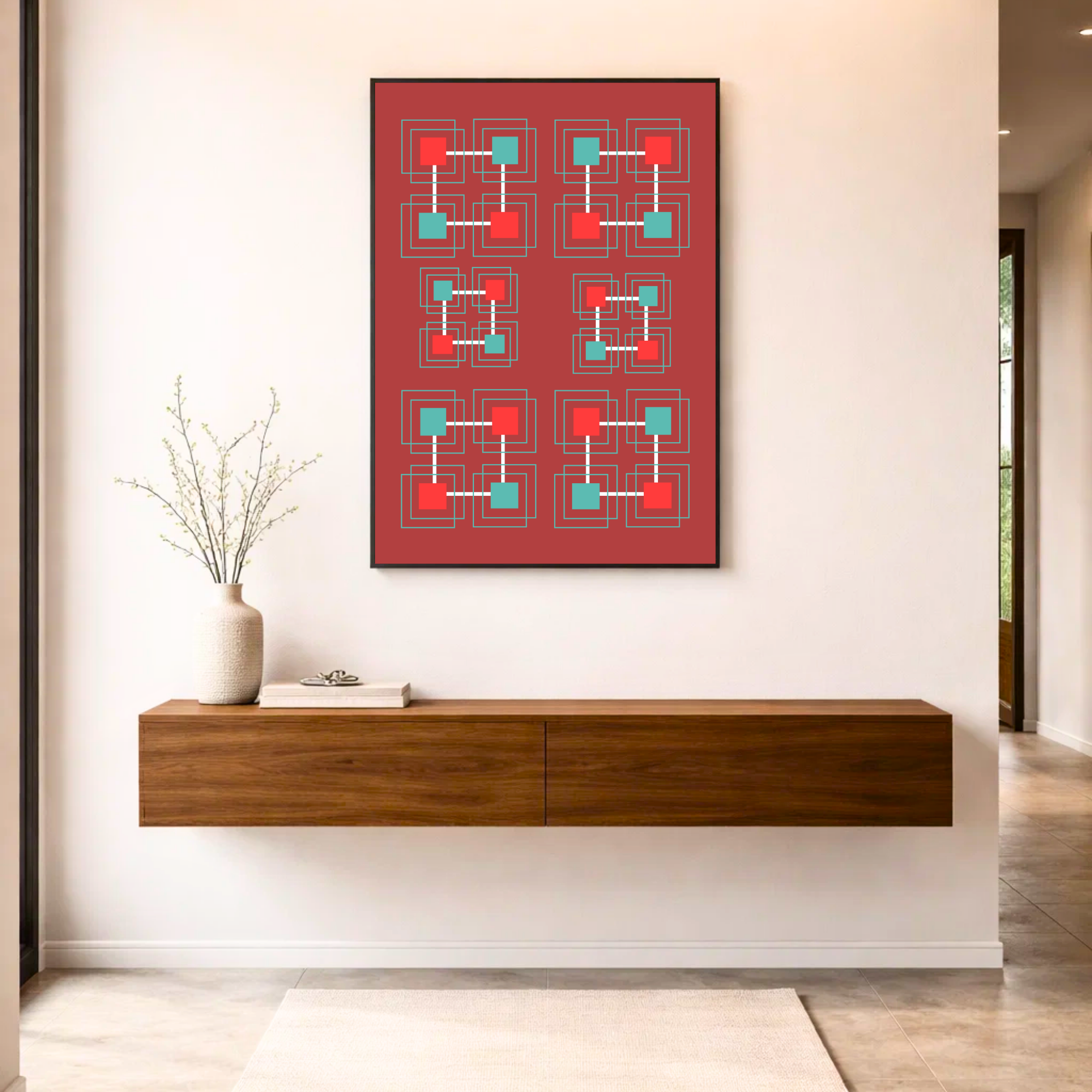 Affiche "Connexion rubis"