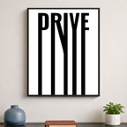 Affiche contemporaine "Drive"