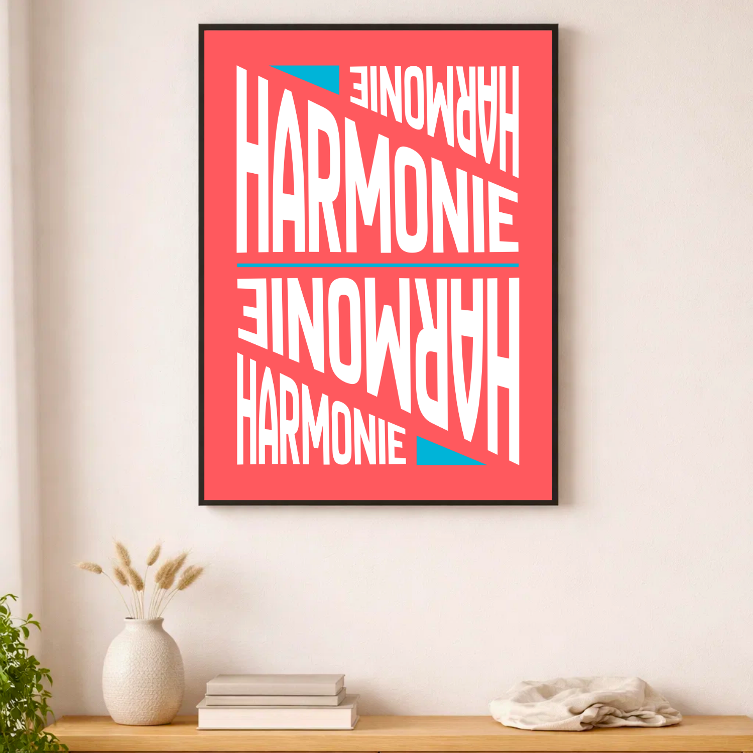 Affiche contemporaine "Harmonie"