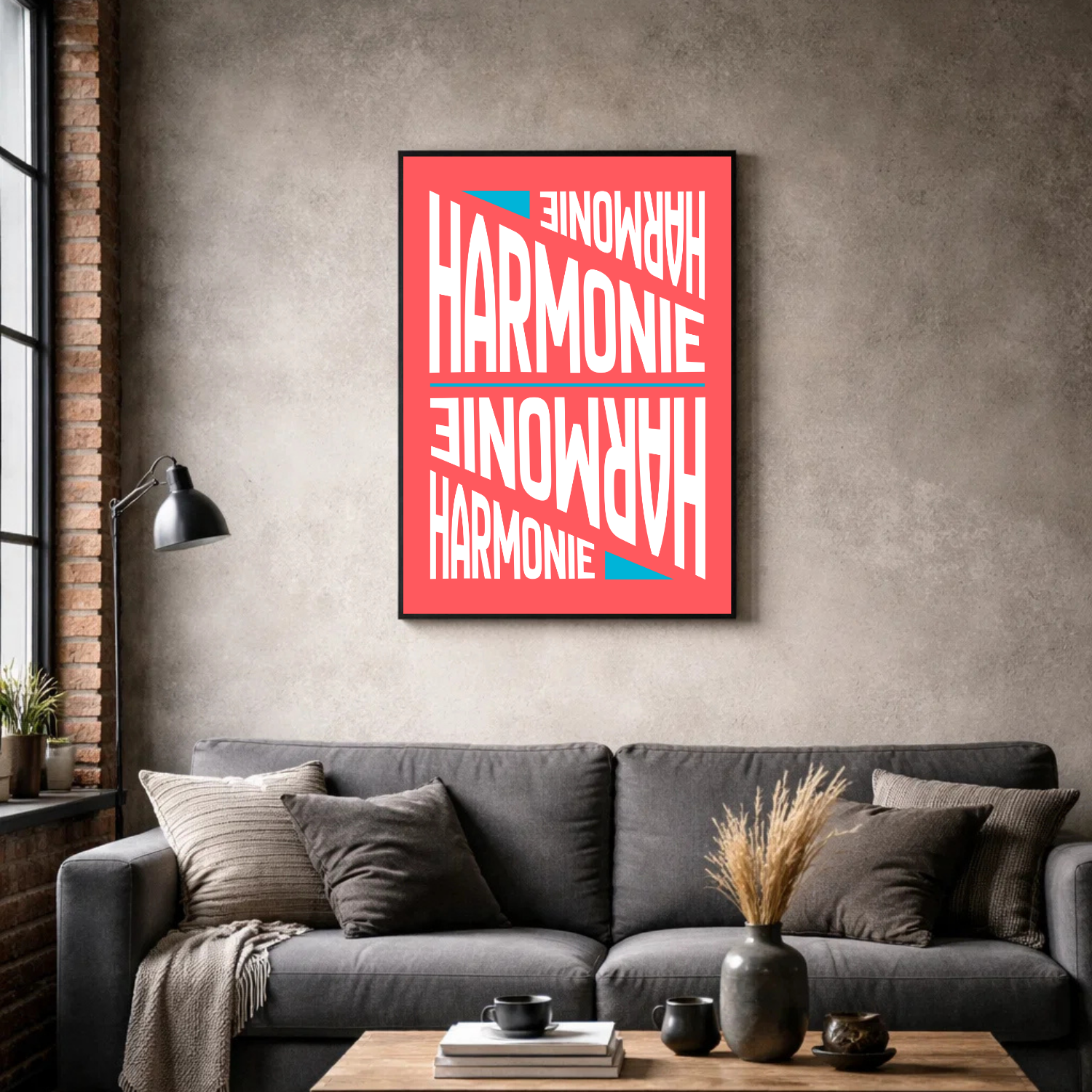 Affiche contemporaine "Harmonie"