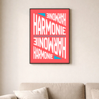 Affiche contemporaine "Harmonie"