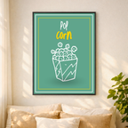 Affiche "Pop corn"