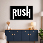 Affiche contemporaine "Rush"