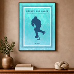 Affiche "Hockey sur glace contemporain"
