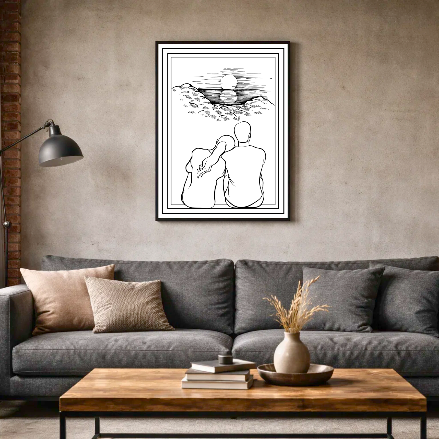 Affiche "Sunshine" - contemporain