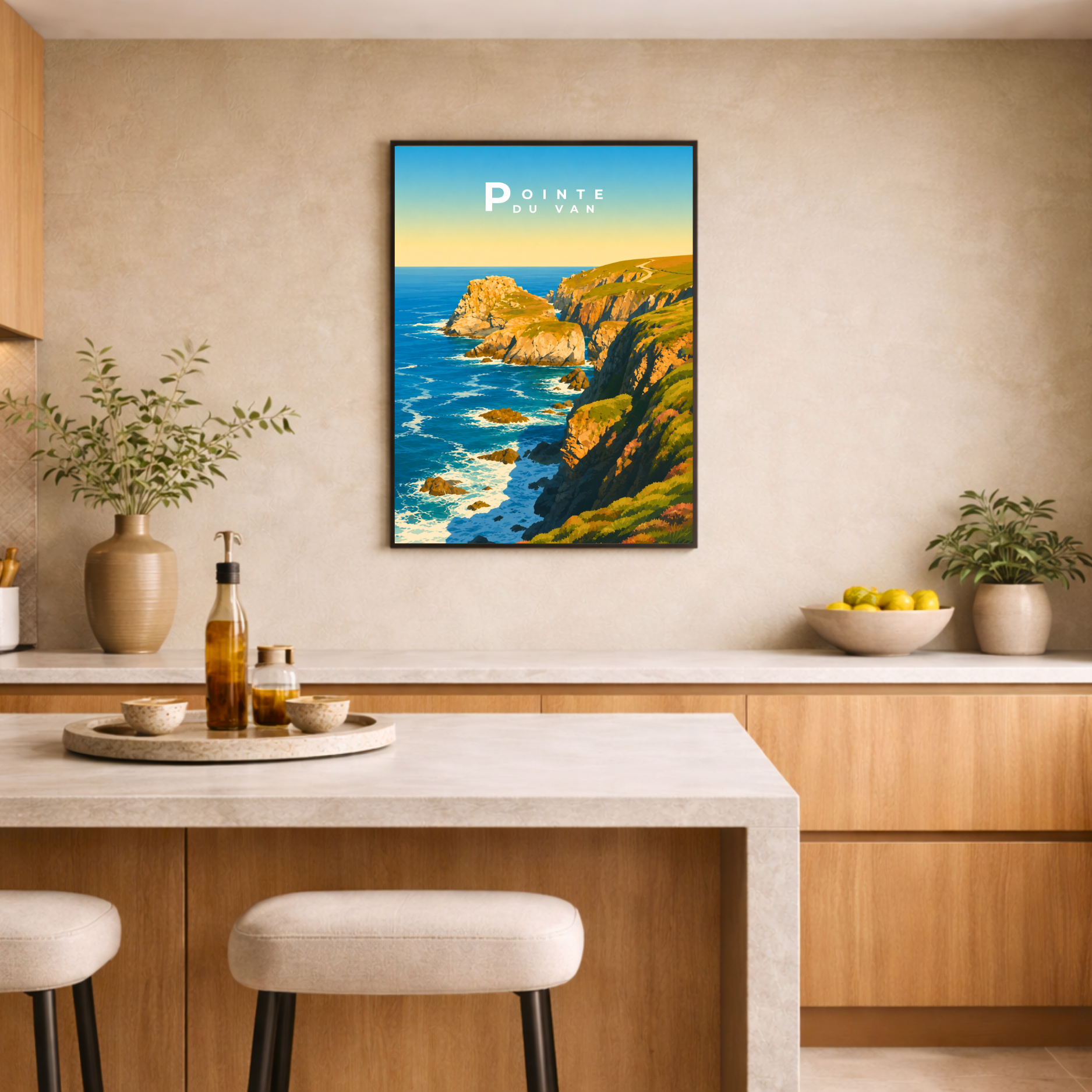 Affiche Pointe du Van