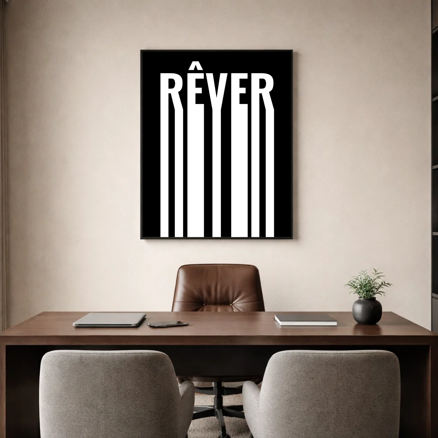 Affiche contemporaine "Rêver"