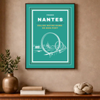 Affiche "Notre-Dame de Bon-Port contemporaine"