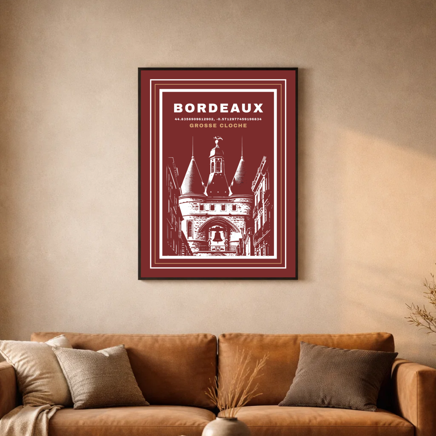 Affiche "Grosse cloche contemporaine"