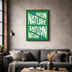 Affiche contemporaine "Nature"