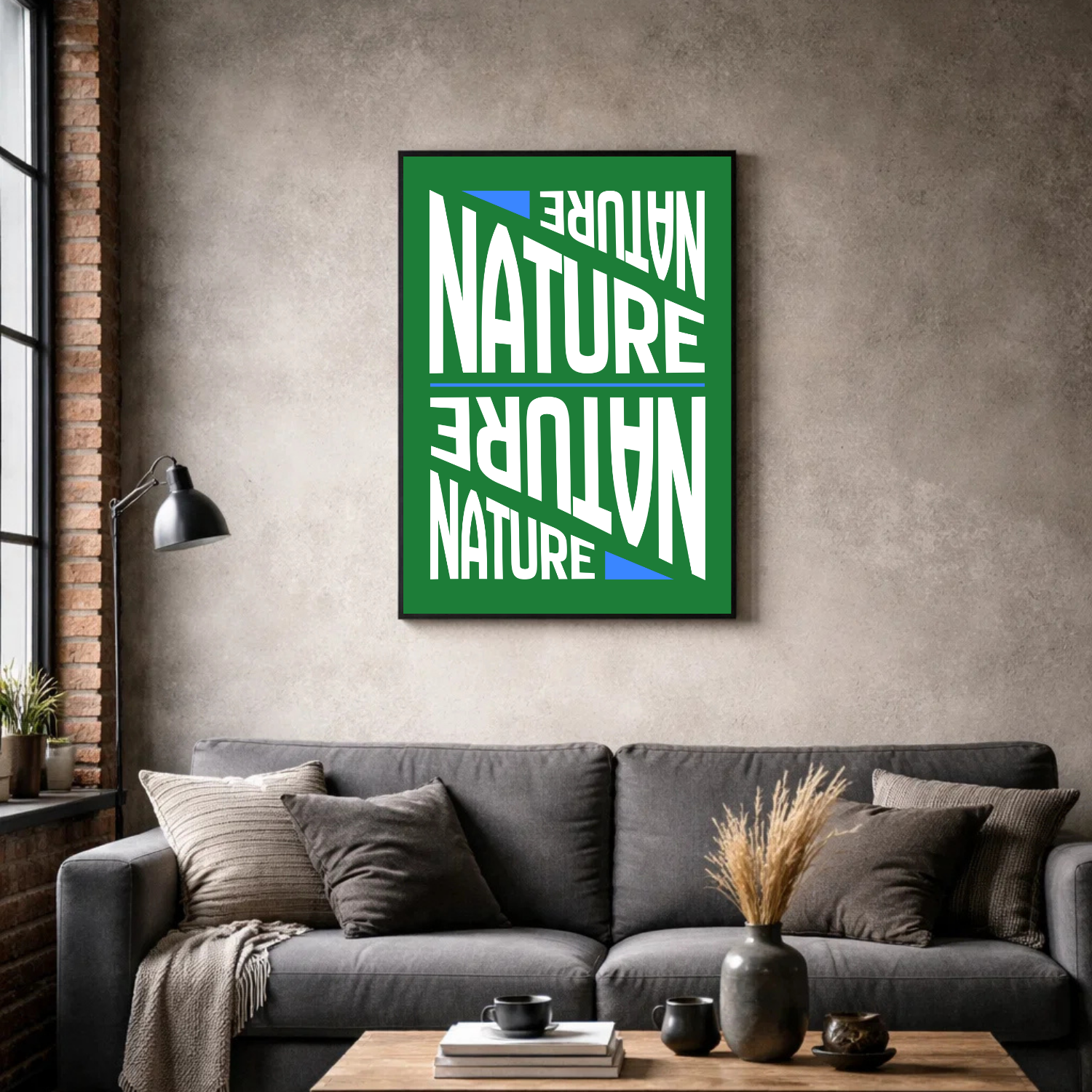 Affiche contemporaine "Nature"