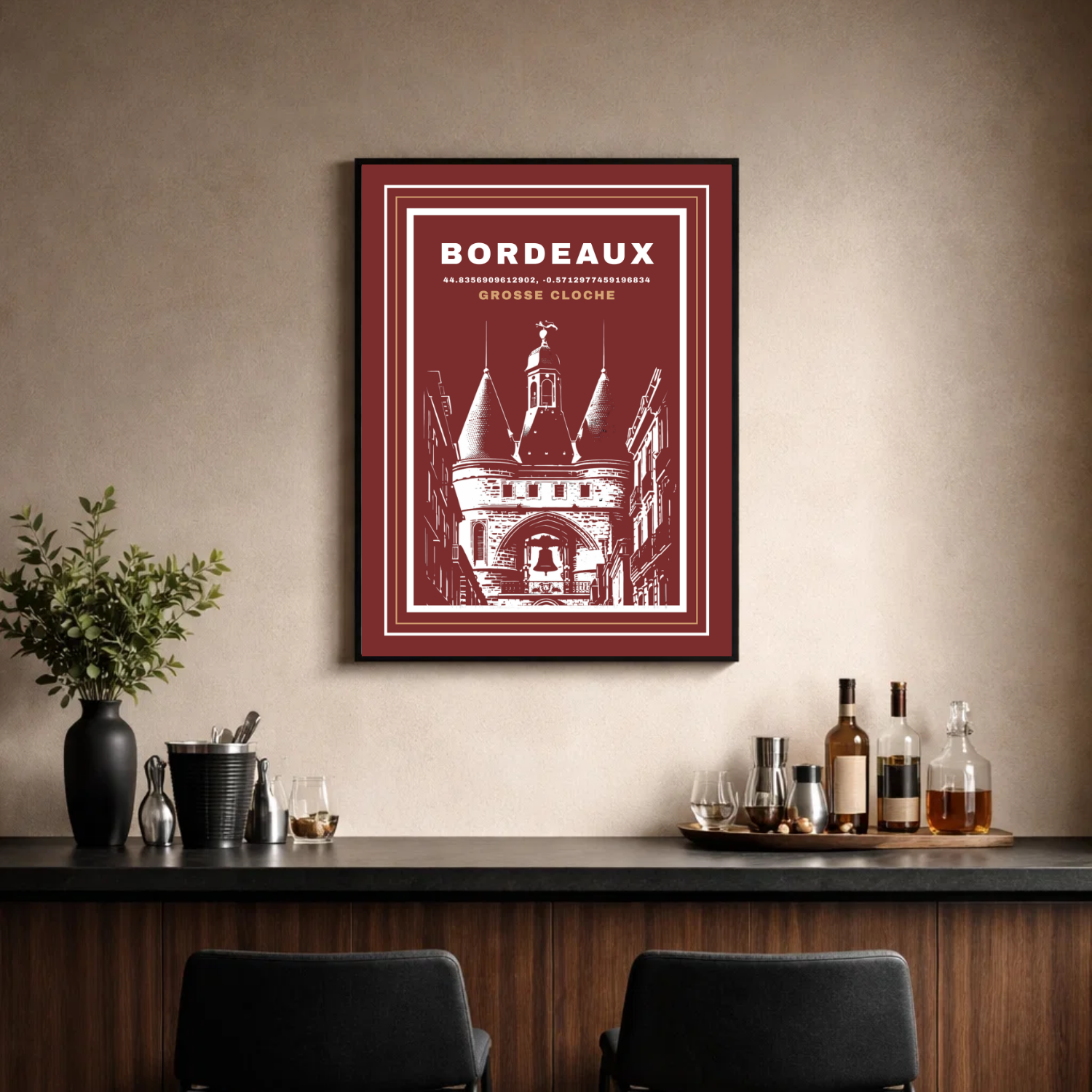 Affiche "Grosse cloche contemporaine"