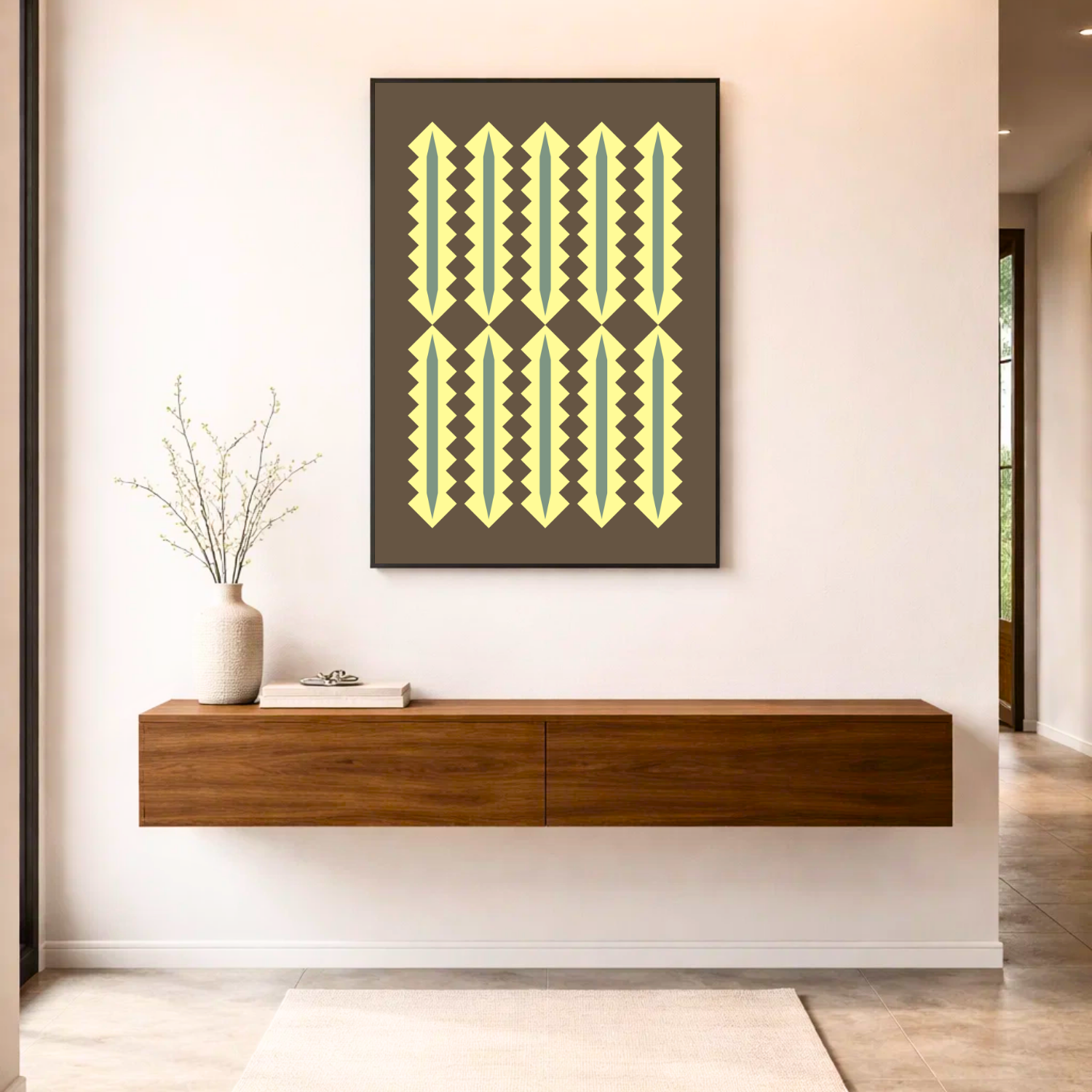 Affiche "Élan solaire"