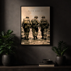 Affiche Mindset – Never Give Up