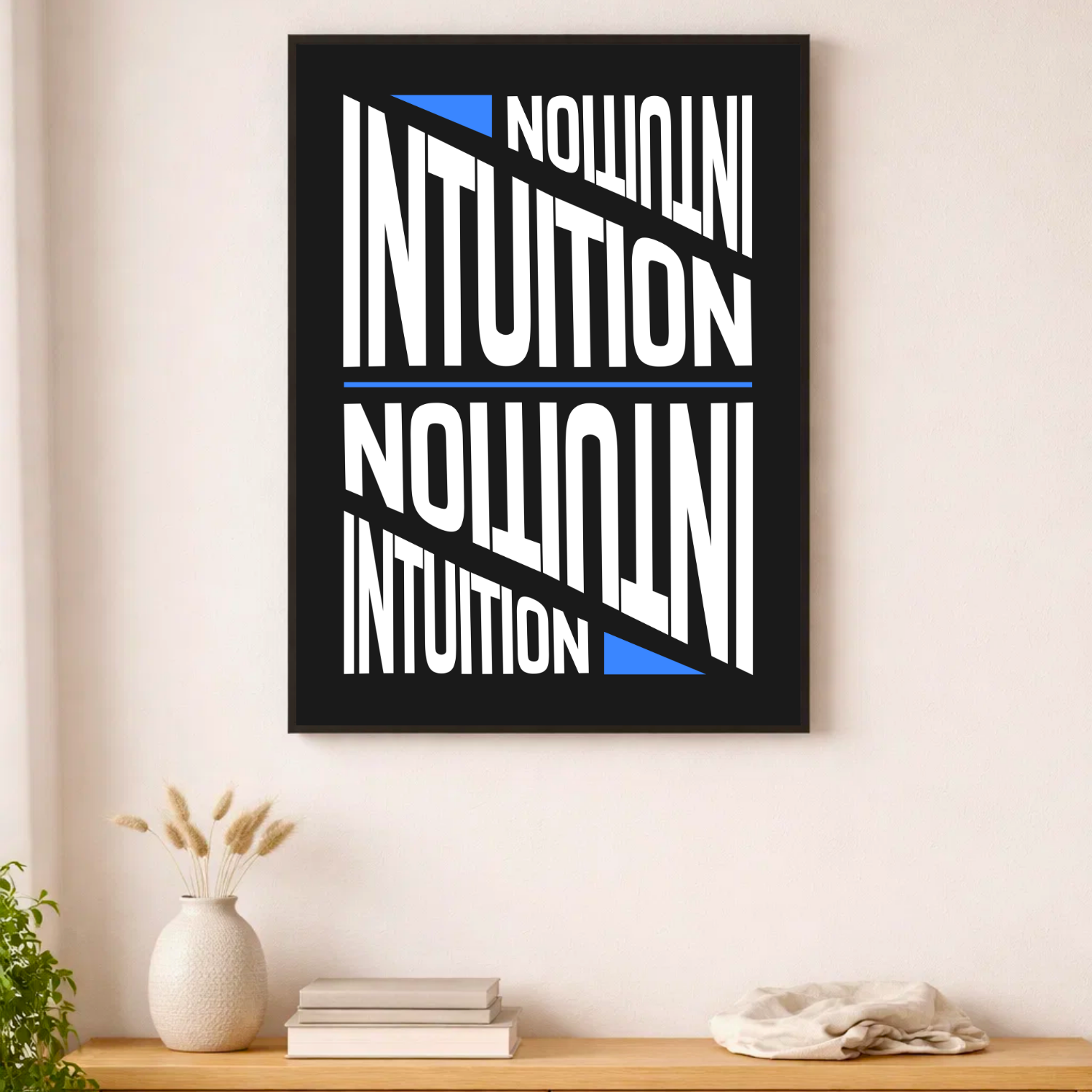Affiche contemporaine "Intuition"