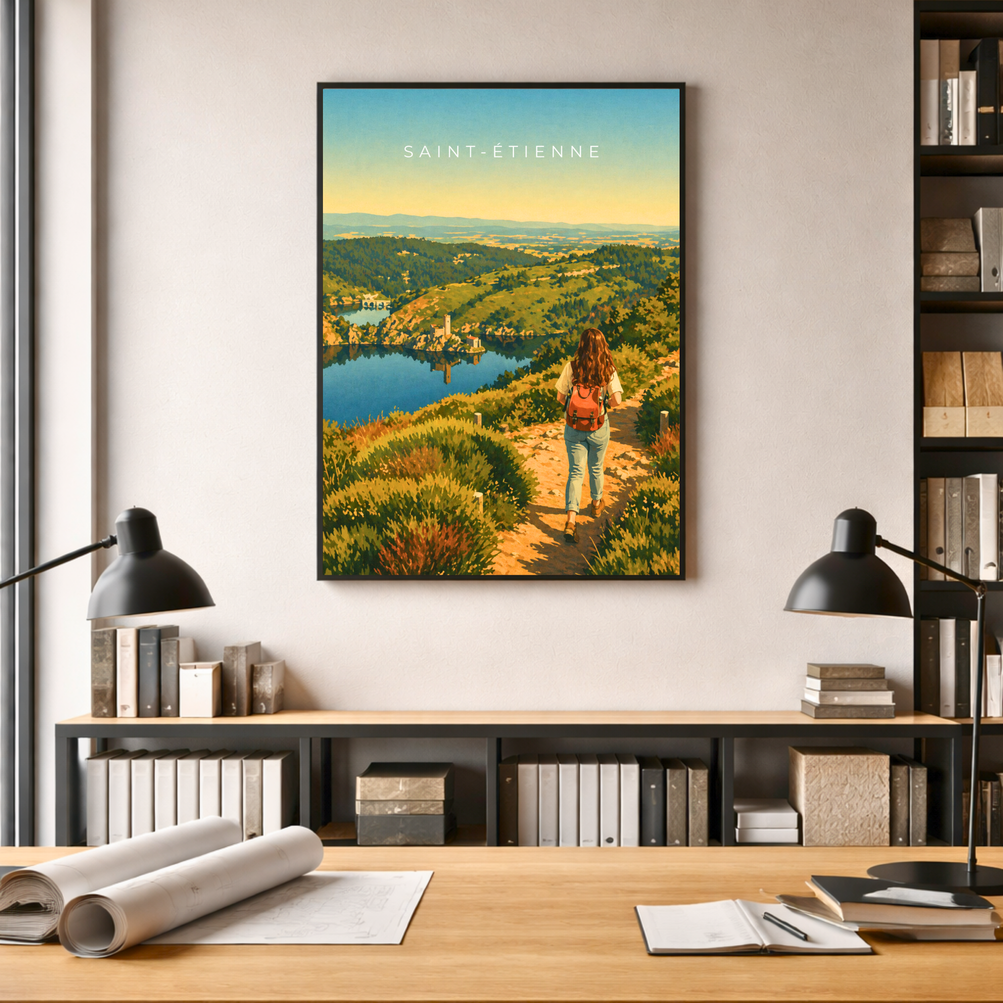 Affiche Saint-Étienne