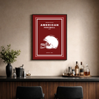 Affiche "Football américain contemporain"