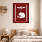Affiche "Football américain contemporain"