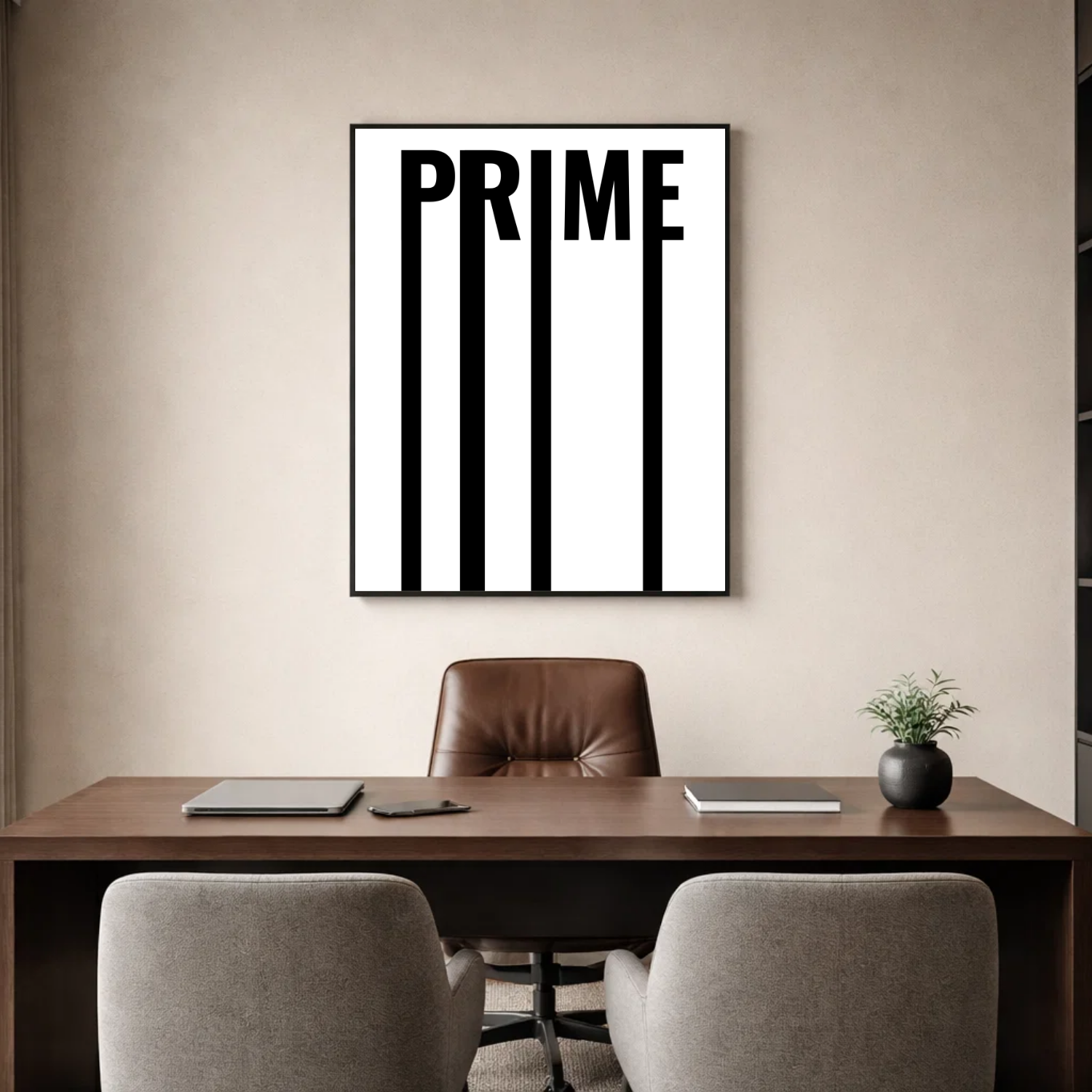 Affiche contemporaine "Prime"