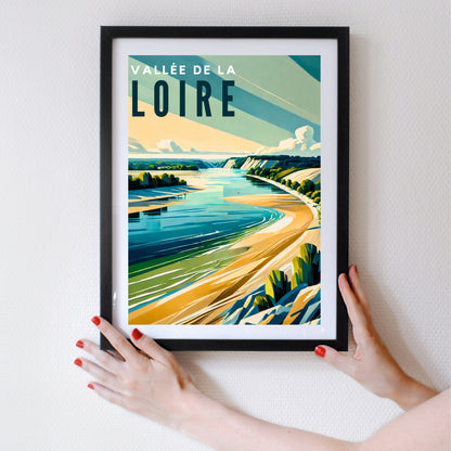 Affiche "Vallée de la Loire"