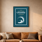 Affiche "Lacanau surf contemporain"