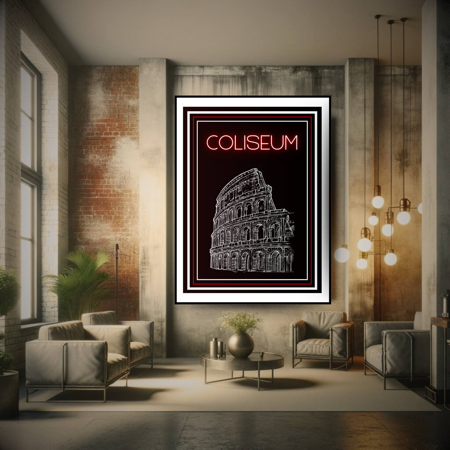 Affiche "Coliseum"