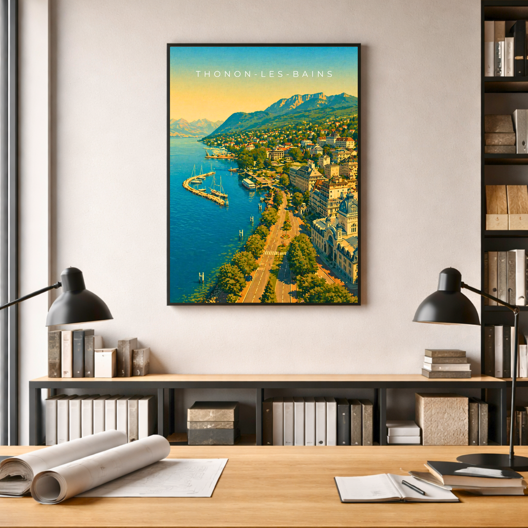 Affiche Thonon-les-Bains