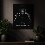 Affiche Combat – Never Give Up