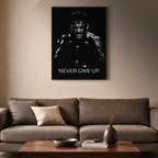 Affiche Combat – Never Give Up