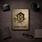 Affiche Mindset – No Chance. Just Work