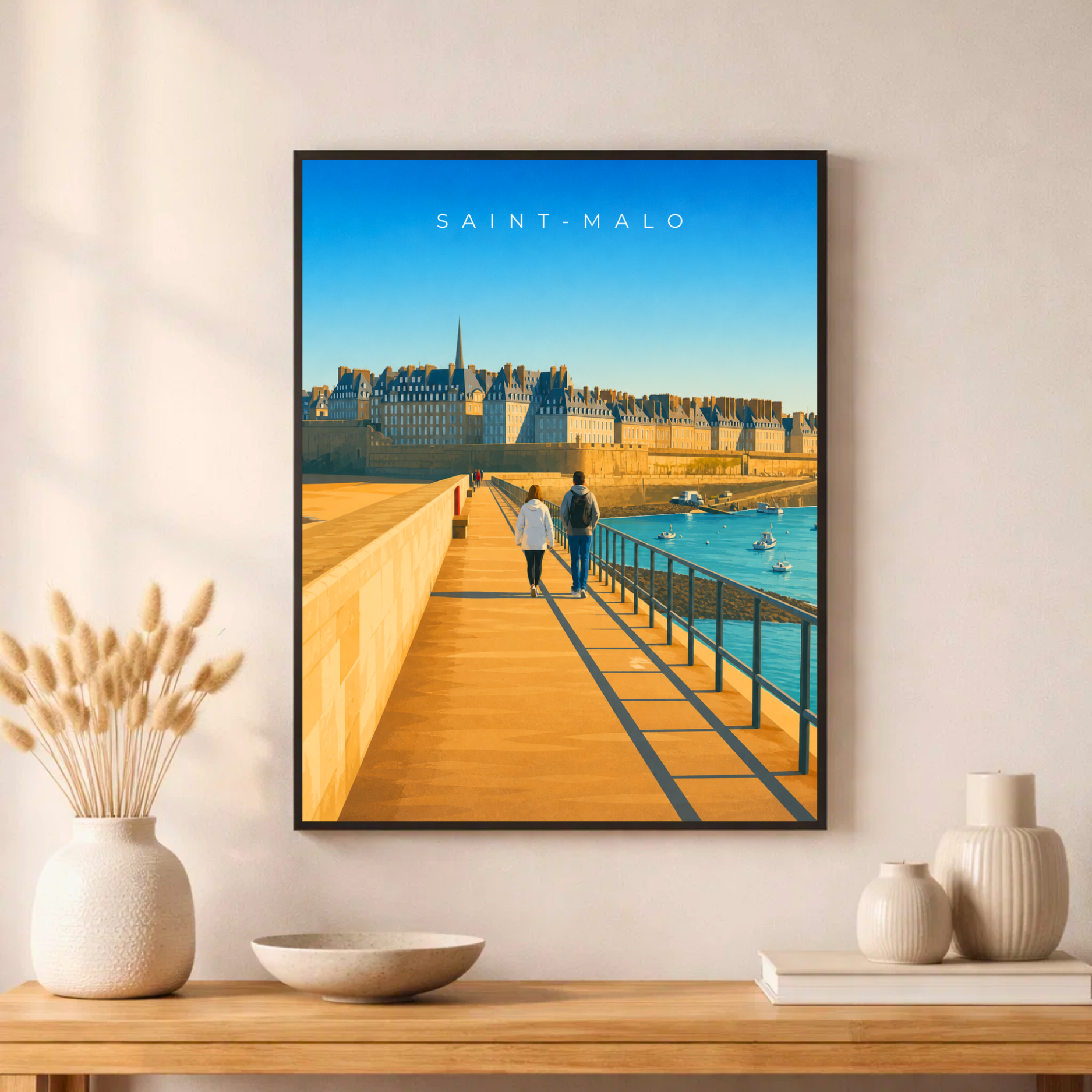 Affiche Saint-Malo