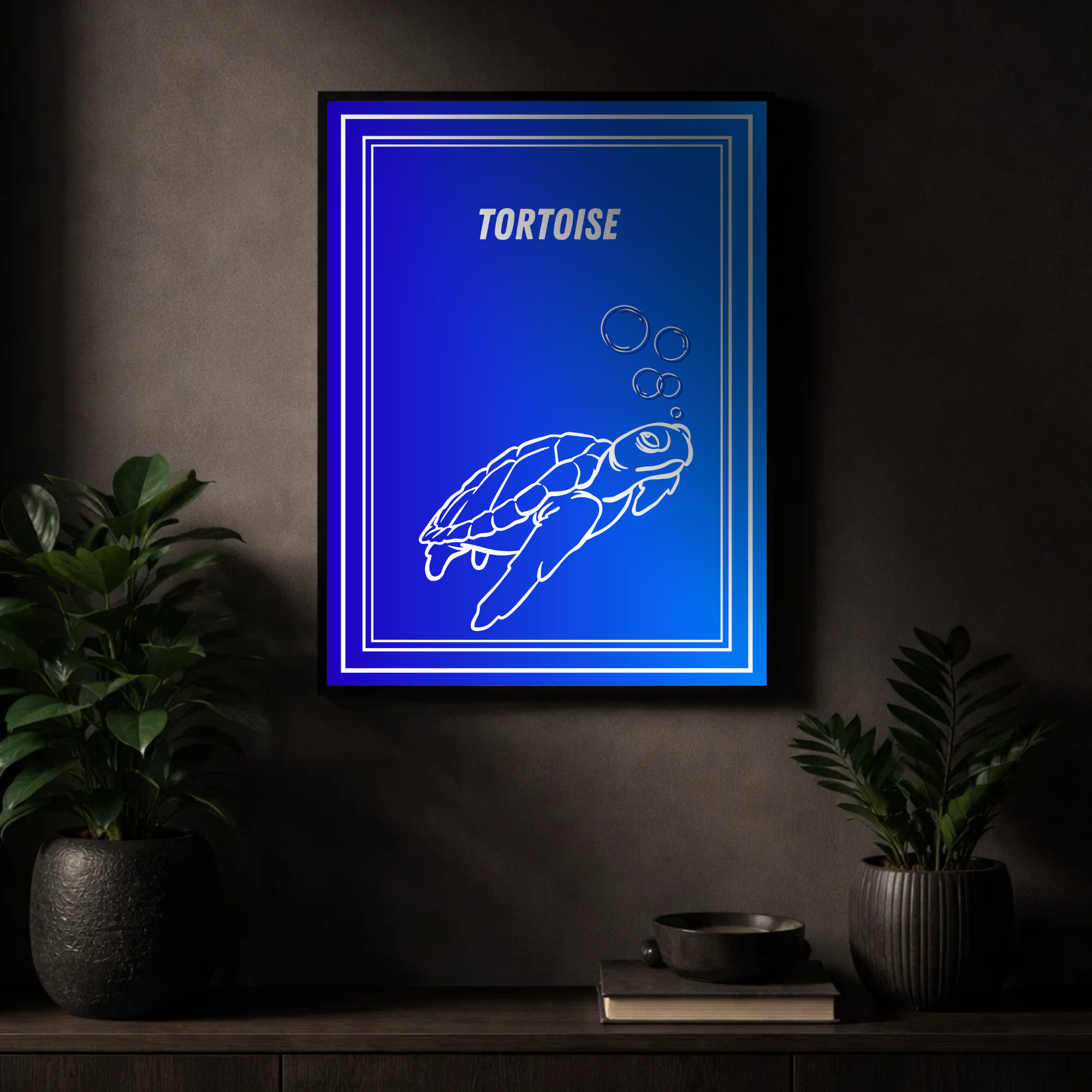 Affiche "Tortue"