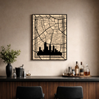 Affiche "Ville contemporaine"