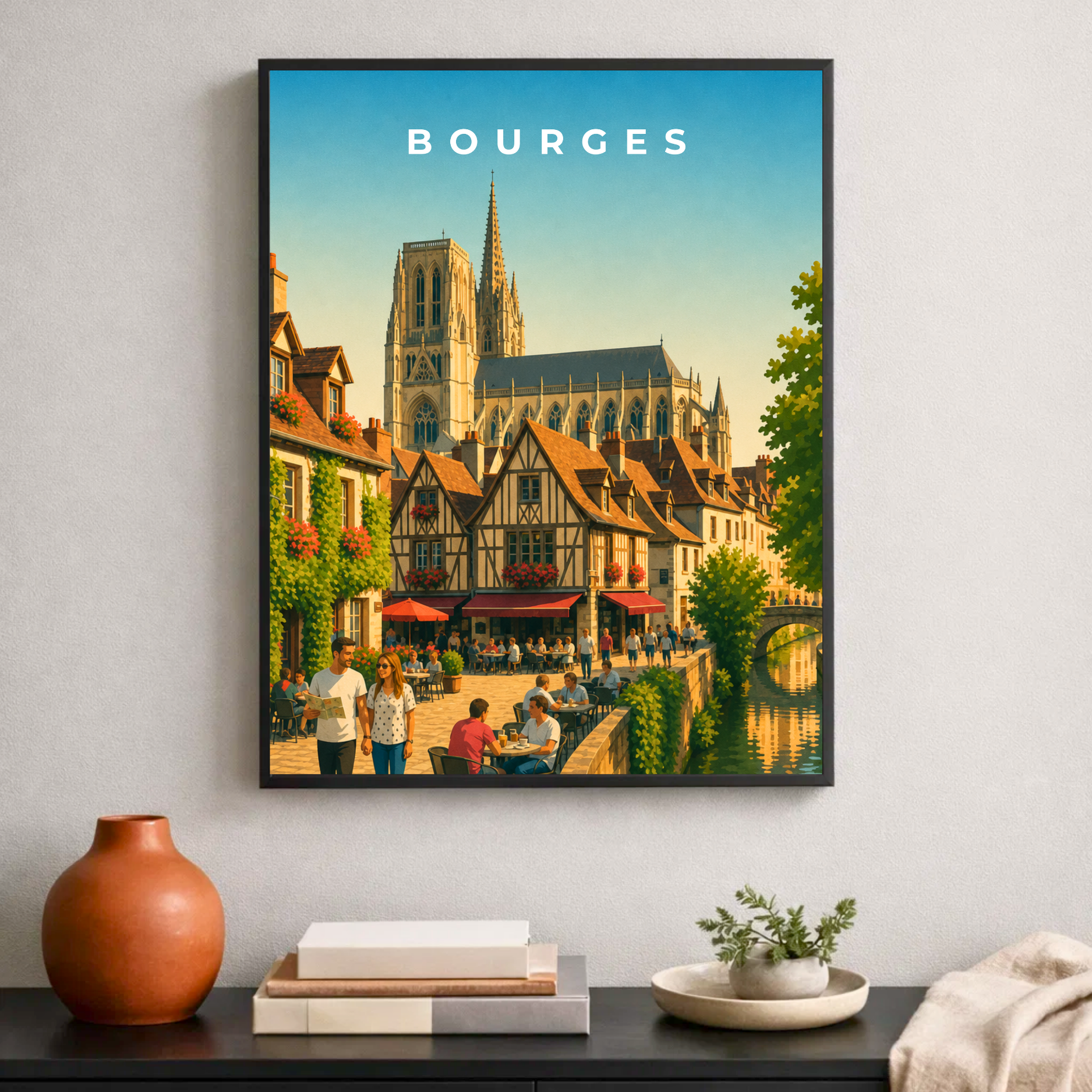 Affiche Bourges