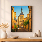 Affiche Avallon