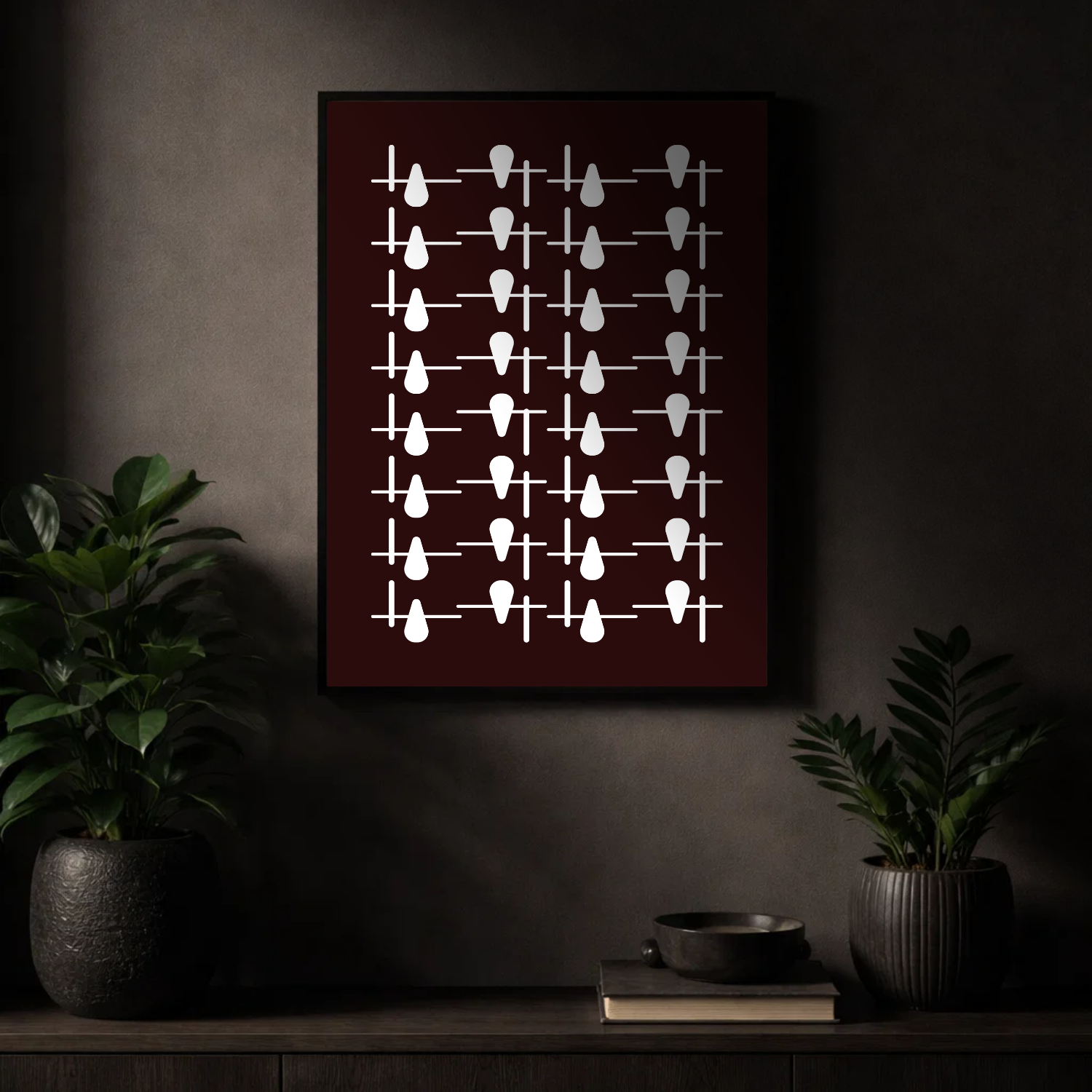 Affiche "Rythme Bordeaux"