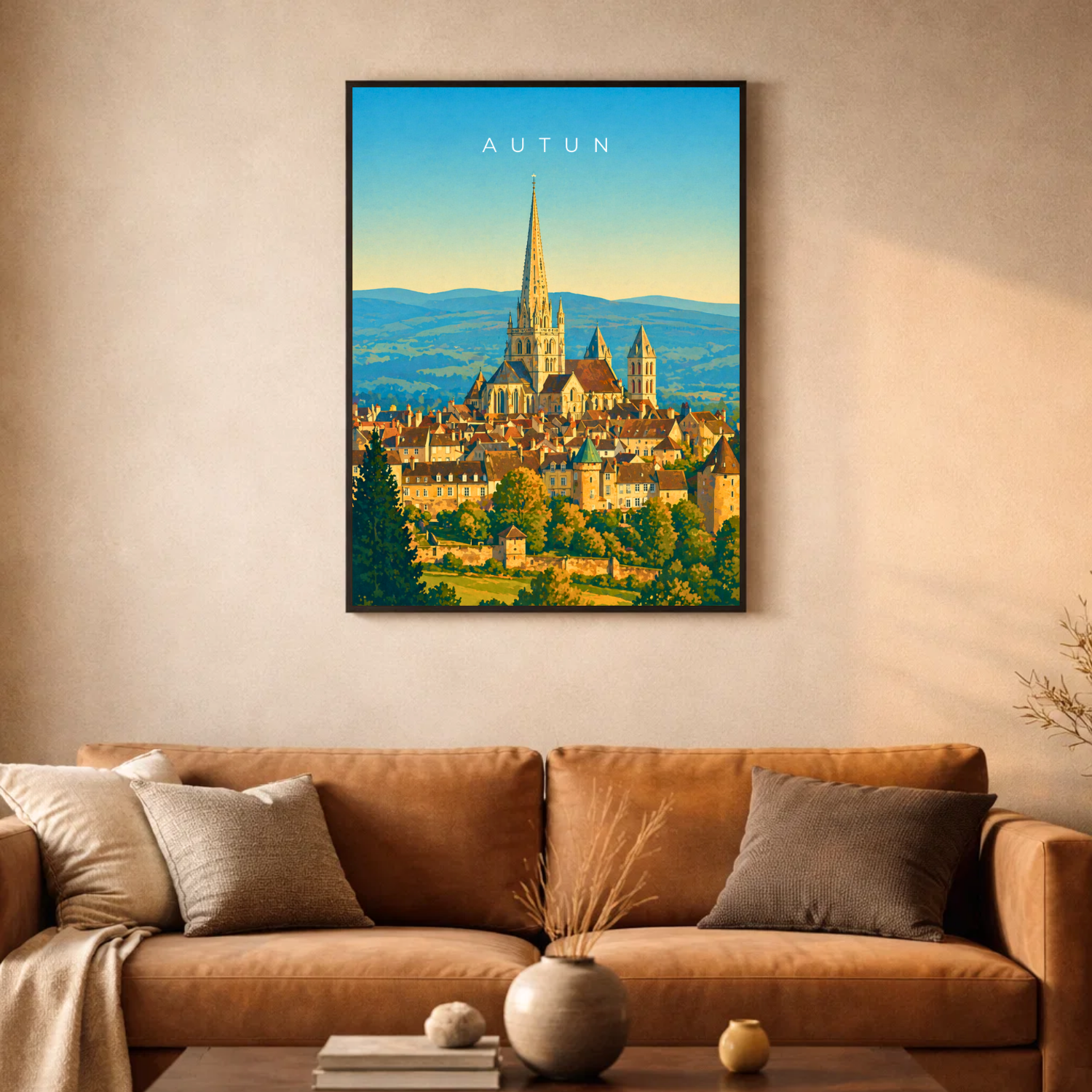 Affiche Autun
