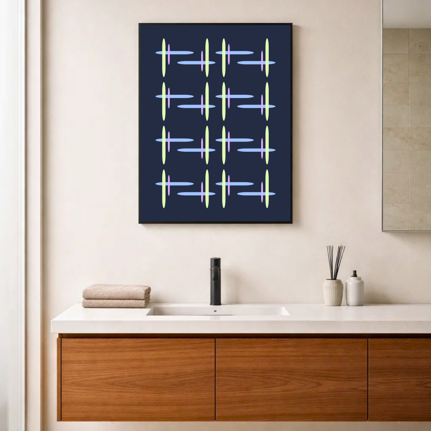 Affiche "Harmonie nocturne"