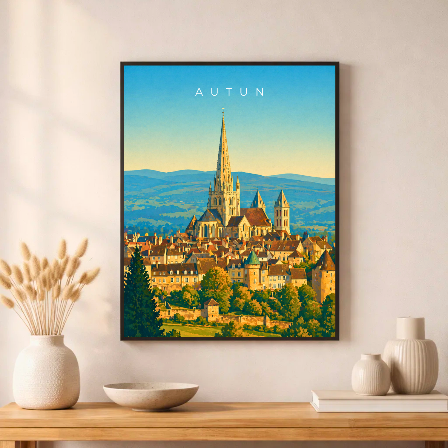 Affiche Autun