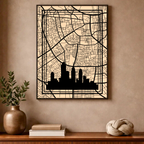 Affiche "Ville contemporaine"